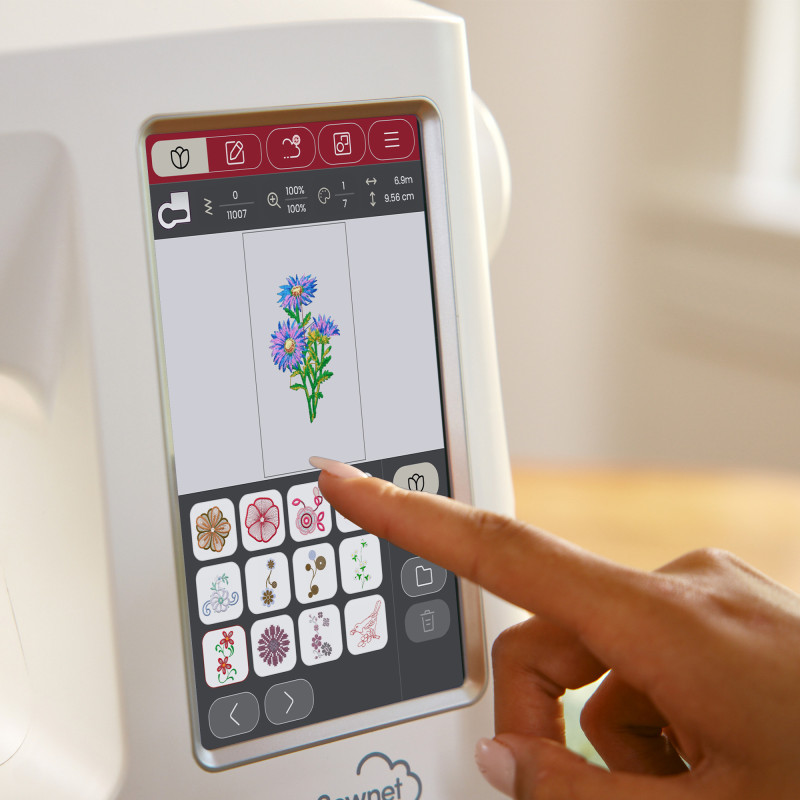 Machine à coudre - Brodeuse Futura 500