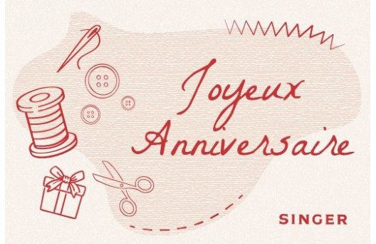 
								                        			Carte cadeau anniversaire
